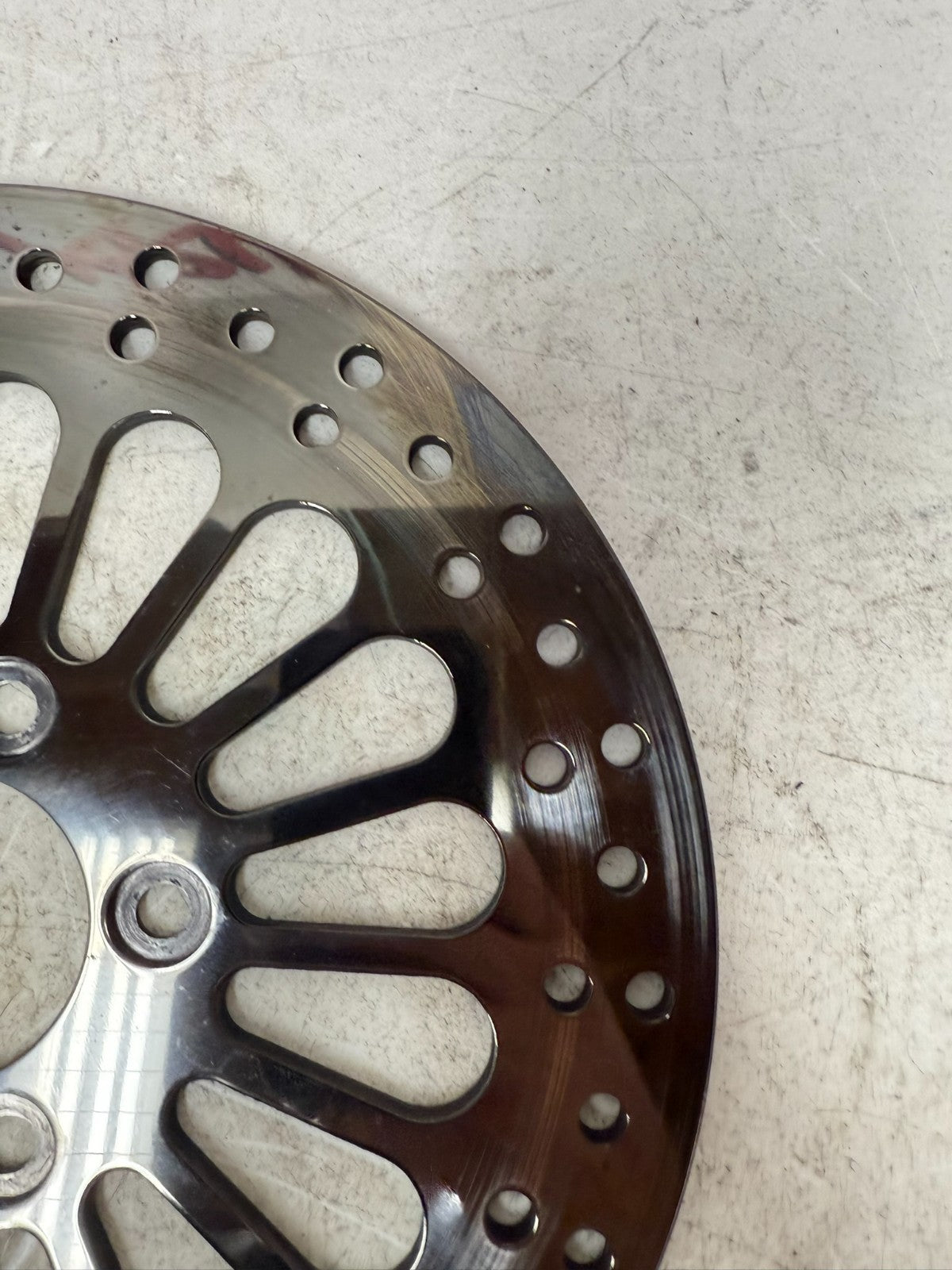 1997 HARLEY DAVIDSON SOFTAIL Front Brake Disc Rotor 11.5in OEM Chrome