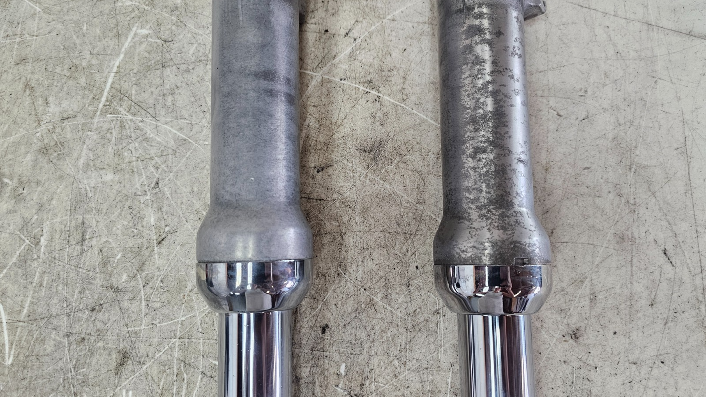 2000 Harley Davidson Sportster 883 Front Left Right Fork End Sliders Leg Tubes