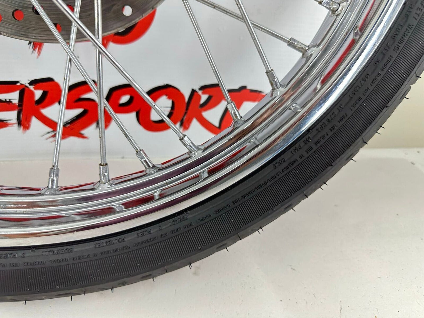 2003 HARLEY SOFTAIL 21" Front Wheel Rim (New) Tire