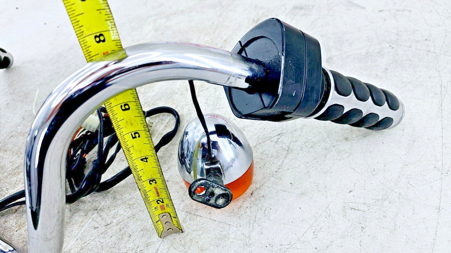 1995 HARLEY DYNA CONVERTIBLE Handlebar Control Switch Housing Grips +Turn Signal