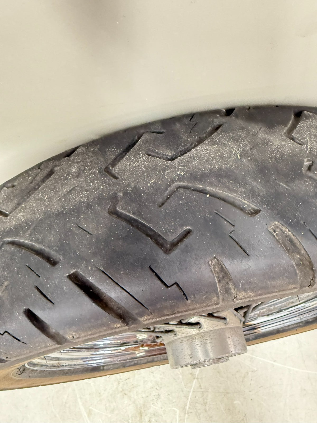 1997 HARLEY DAVIDSON SOFTAIL 16" Rear Wheel  Rim Tire Laced Spoke Brake Rotor