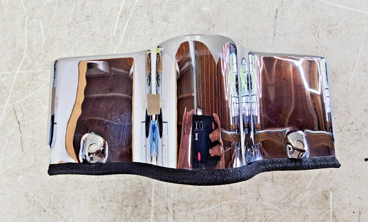 2003 HARLEY ELECTRA GLIDE Chrome Batwing Fairing Lower Trim Cover