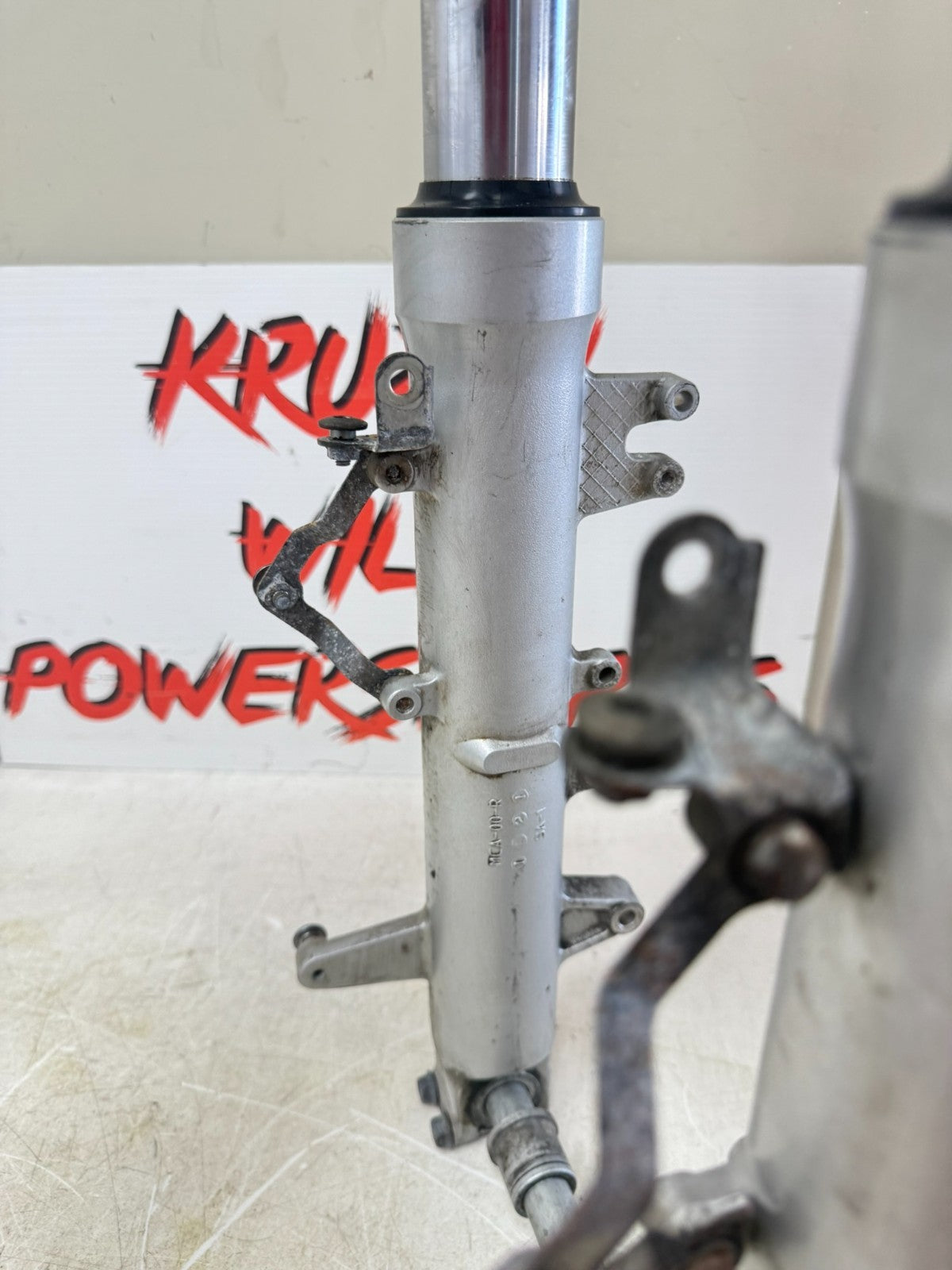 2002 Honda Goldwing GL1800 Forks Front End Suspension Fork Tubes Triple Tree