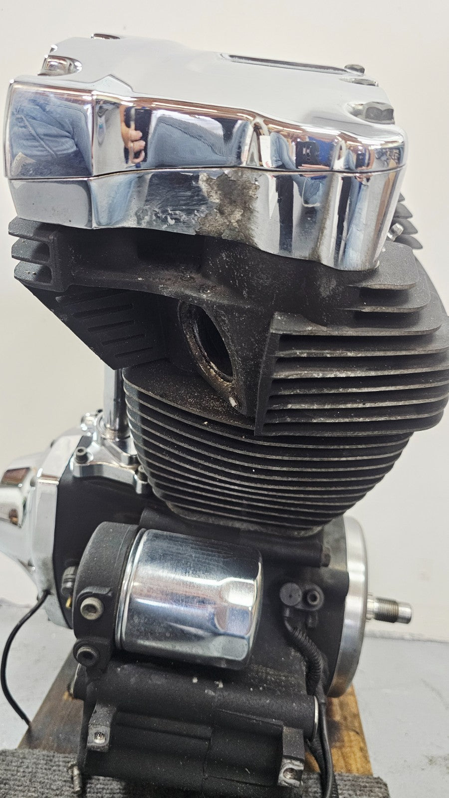 2000 HARLEY SOFTAIL DEUCE Twin Cam B Engine Motor See Video 88ci 1450 RUNS GREAT