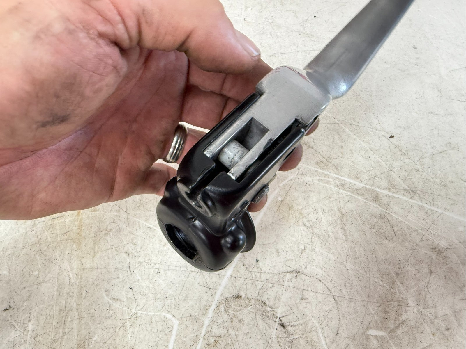 2003 Harley Davidson Sportster Clutch Lever & Perch Mounting Bracket