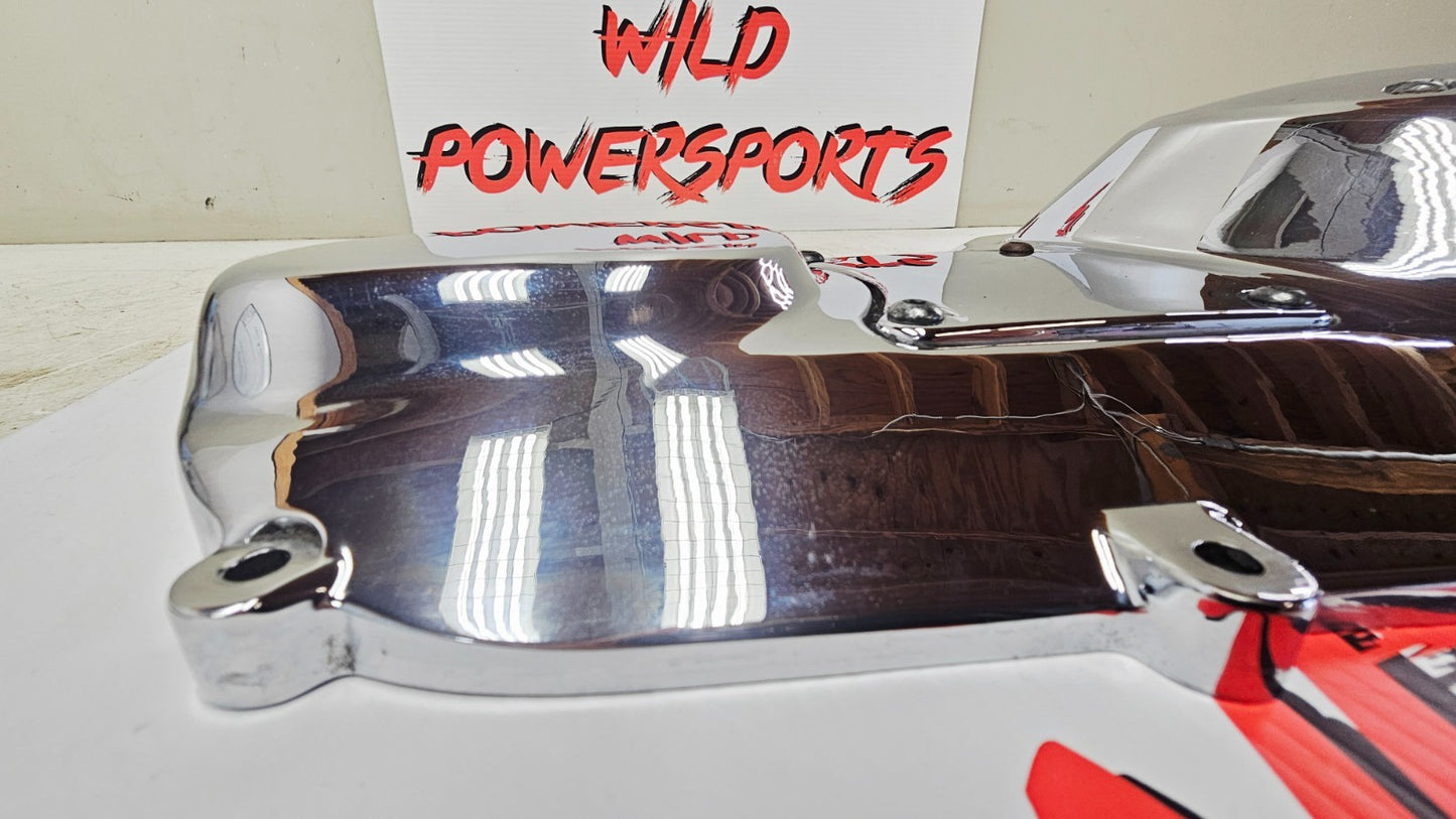 1996 HARLEY FLH ELECTRA GLIDE Outer Primary Clutch Cover Case Chrome Housing