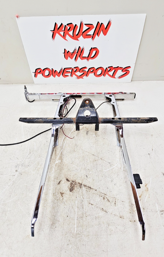 2000 HONDA VALKYRIE INTERSTATE Chrome Saddlebag Guard Luggage Rack Mount