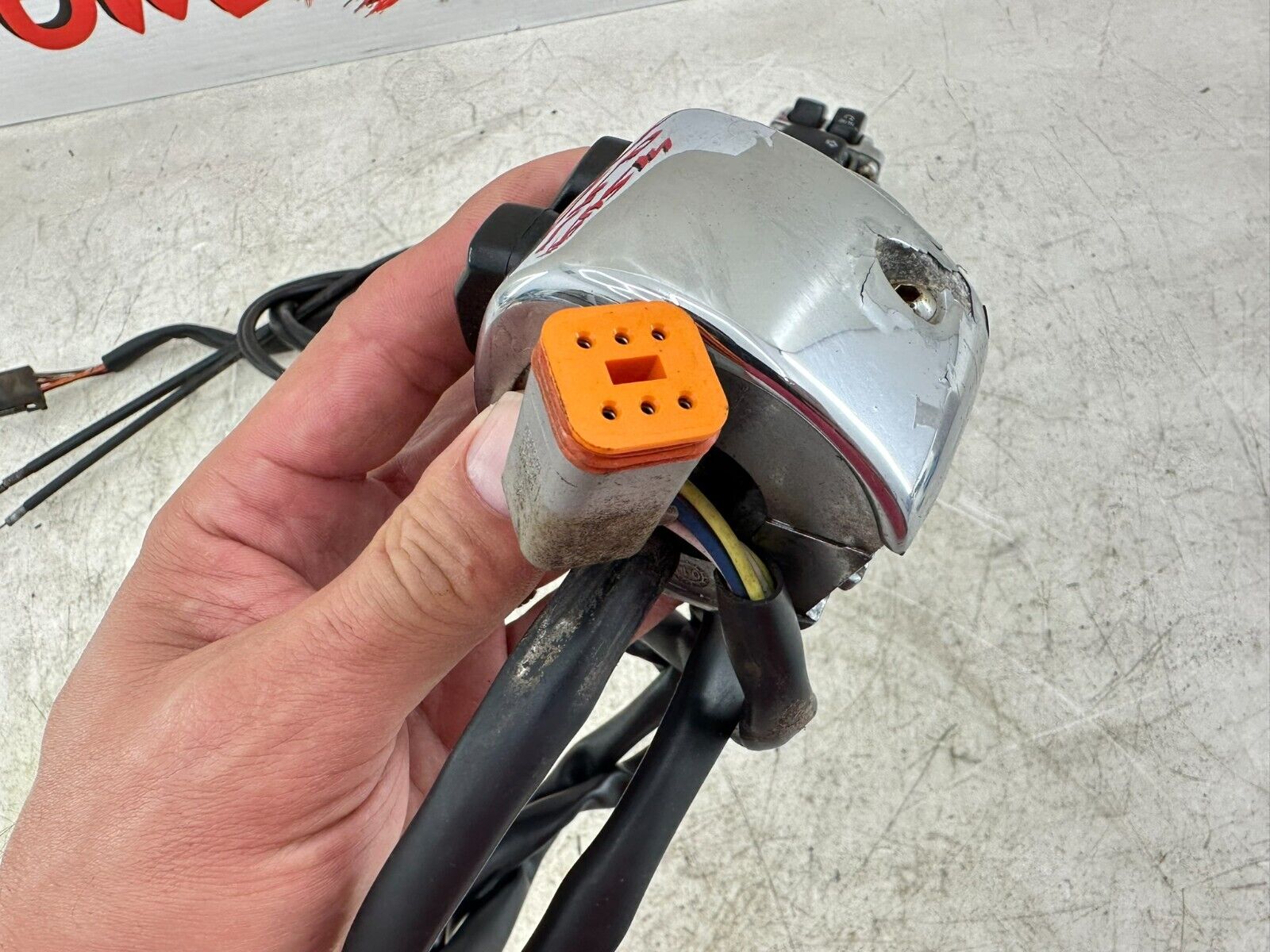 2002 HARLEY SOFTAIL Right Left hand Controls Switch + Throttle Cable