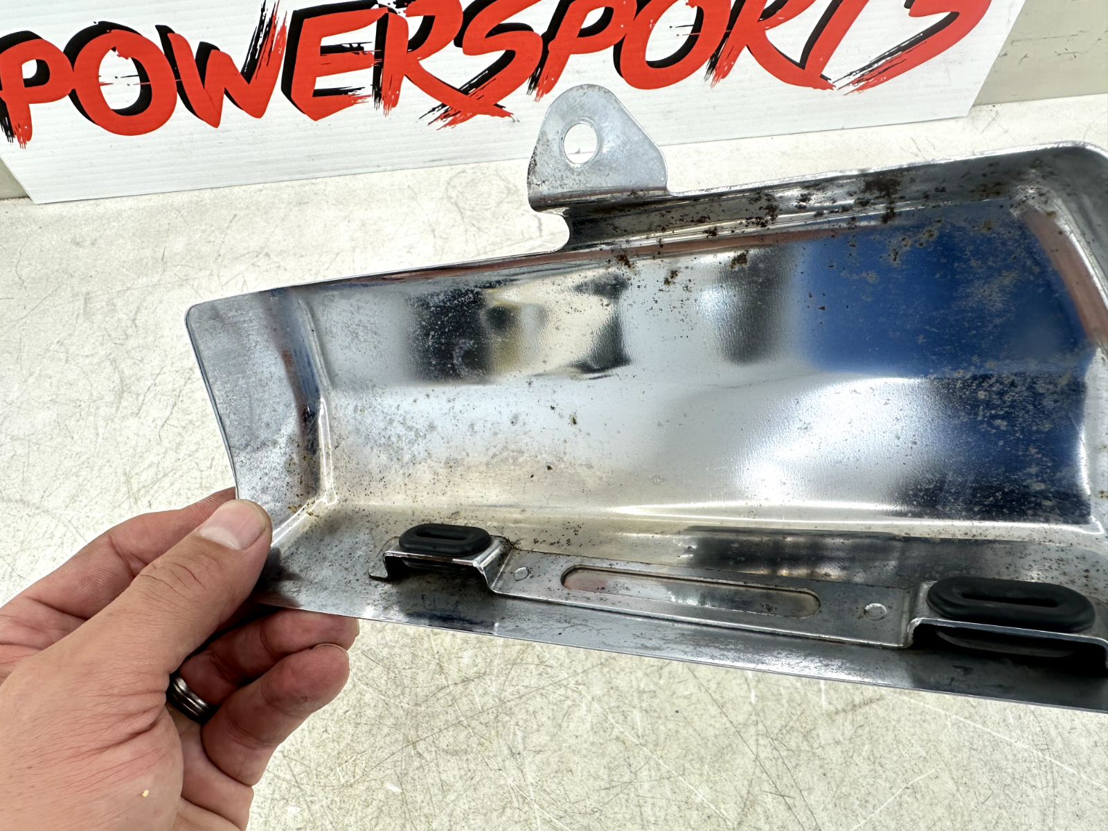 1999 HONDA VALKYRIE INTERSTATE Chrome Rear Brake Master Cylinder Cover