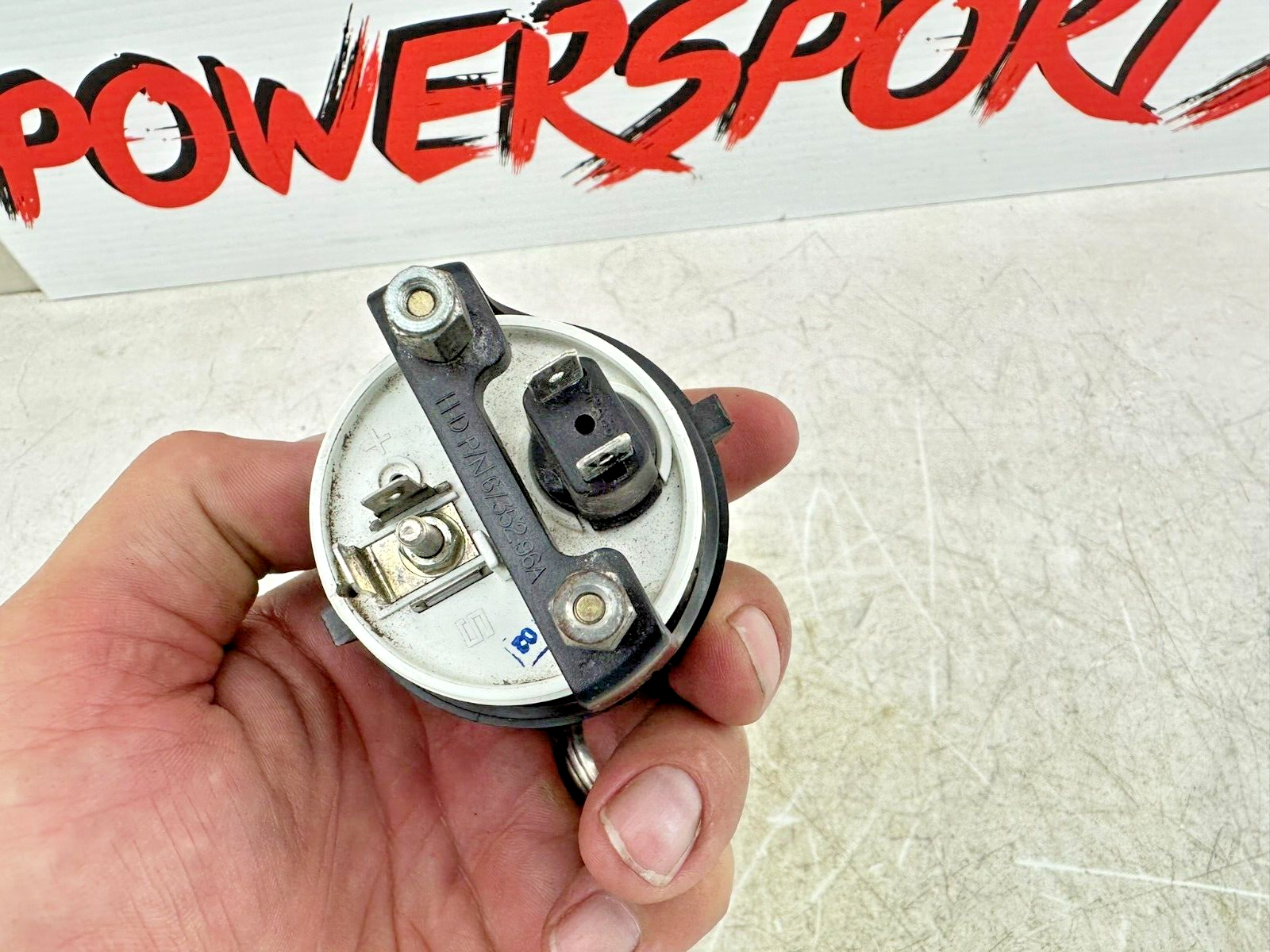 2003 HARLEY ELECTRA GLIDE classic Volt Battery Charging Gauge 74526-96C