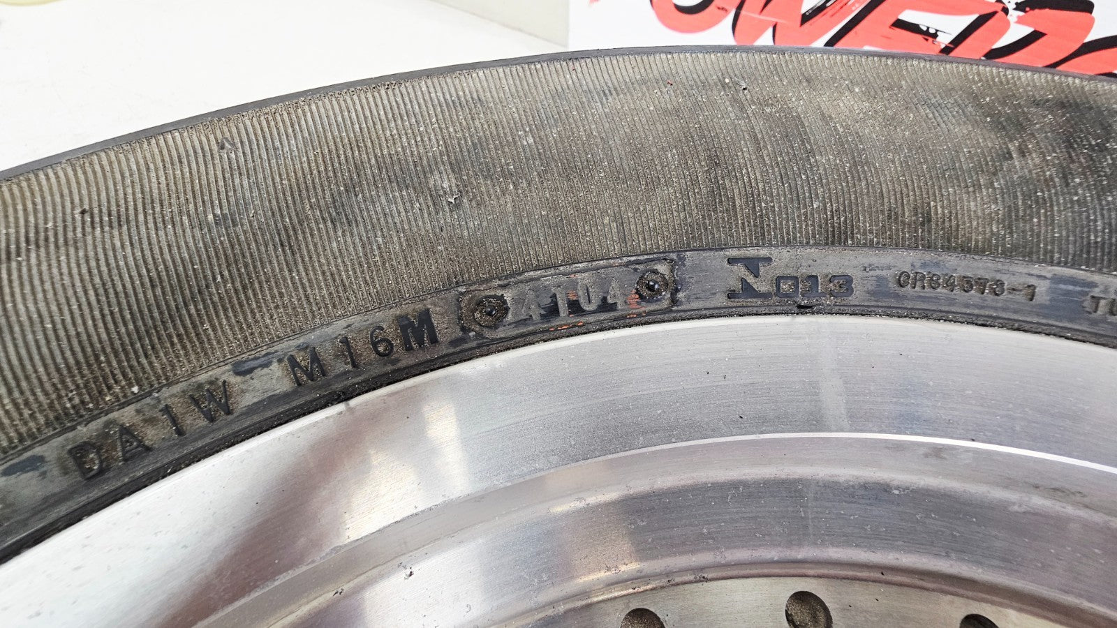 2001 Harley Davidson Sportster Solid Rear Wheel Rim 3/4 Axle 16x3