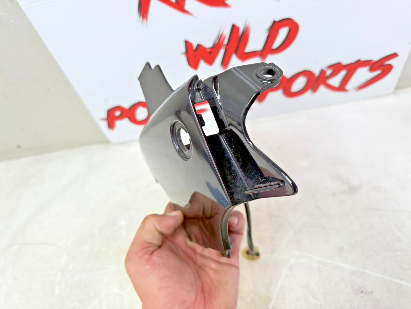 2001 HONDA VALKYRIE INTERSTATE Center Seat Lock Cover Fairing Panel Black