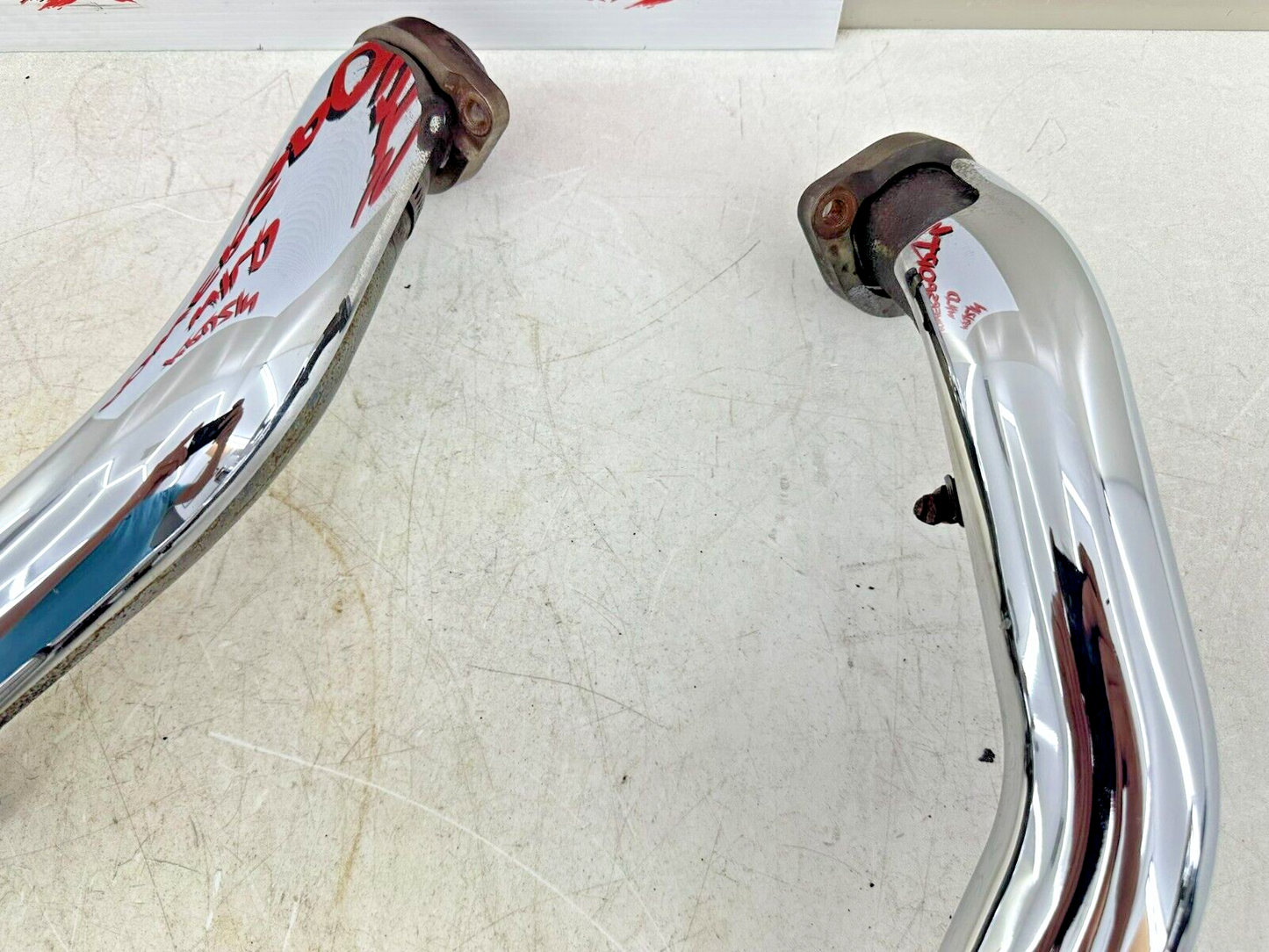 2004 UP HARLEY DAVIDSON SPORTSTER Exhaust System Header Pipes + Muffler