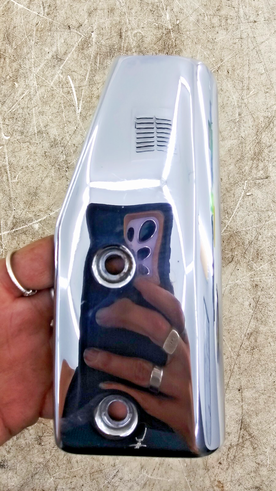 2000 Harley Davidson Sportster Triple Tree Top Clamp Trim +Master Cylinder Cover