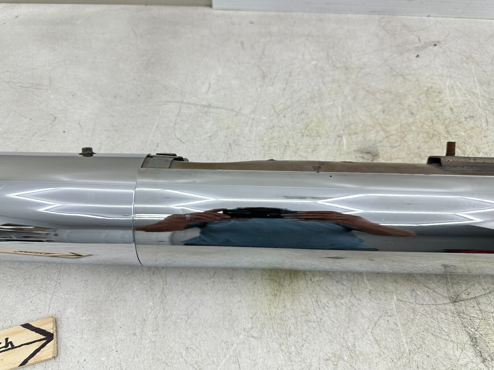1999 HONDA VALKYRIE INTERSTATE Chrome Right Exhaust Header Pipe System Nice