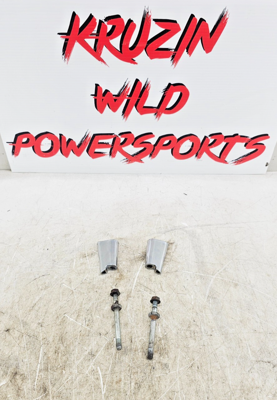 2000 Harley Davidson Sportster Chrome Rear Turn Signal Brackets Mounts Bolts