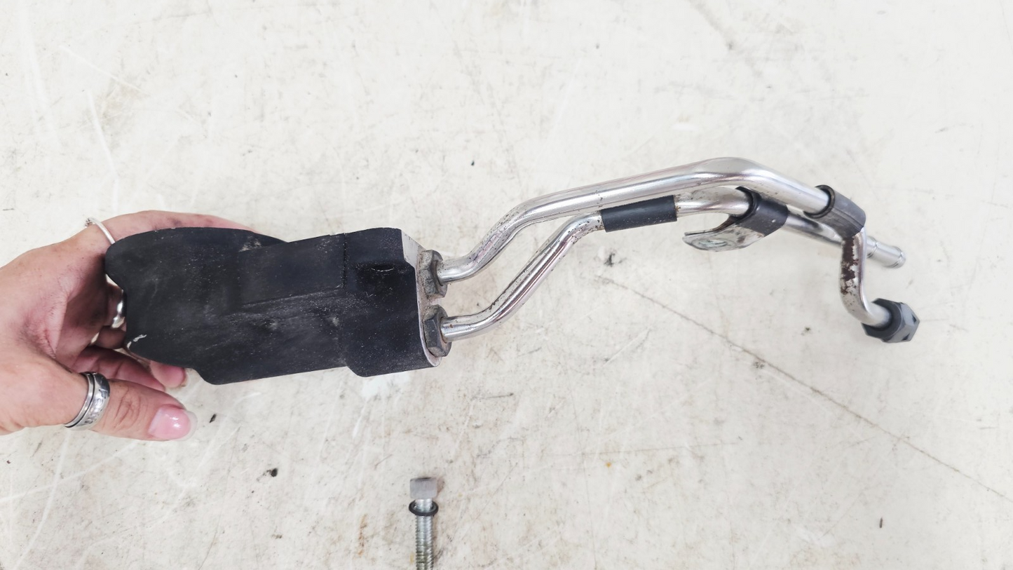 1996 HARLEY FLH ELECTRA GLIDE Oil Filter Housing Mounting Bracket Hard Lines