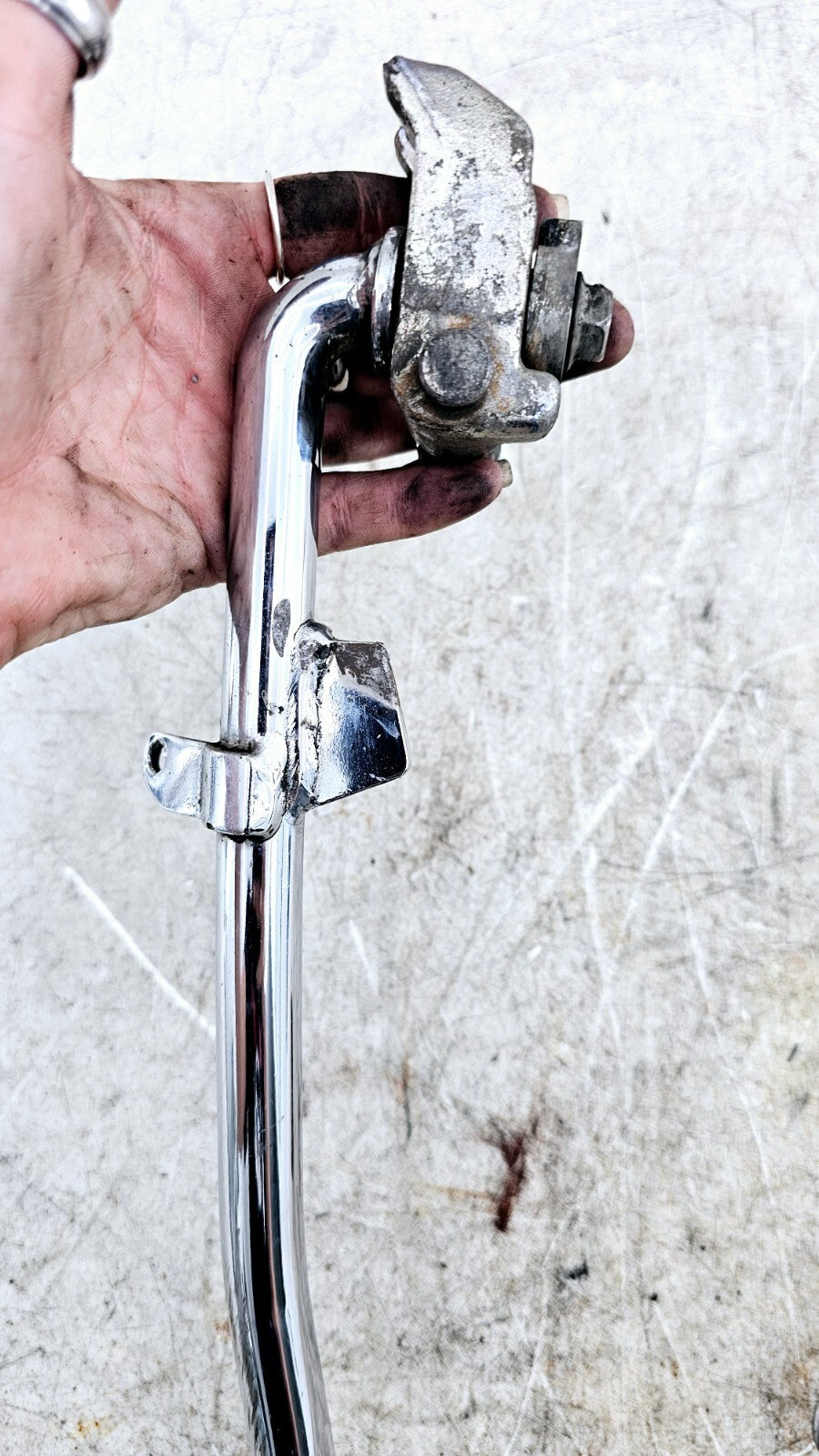 1995 HARLEY DYNA CONVERTIBLE Kickstand Jiffy Side Stand