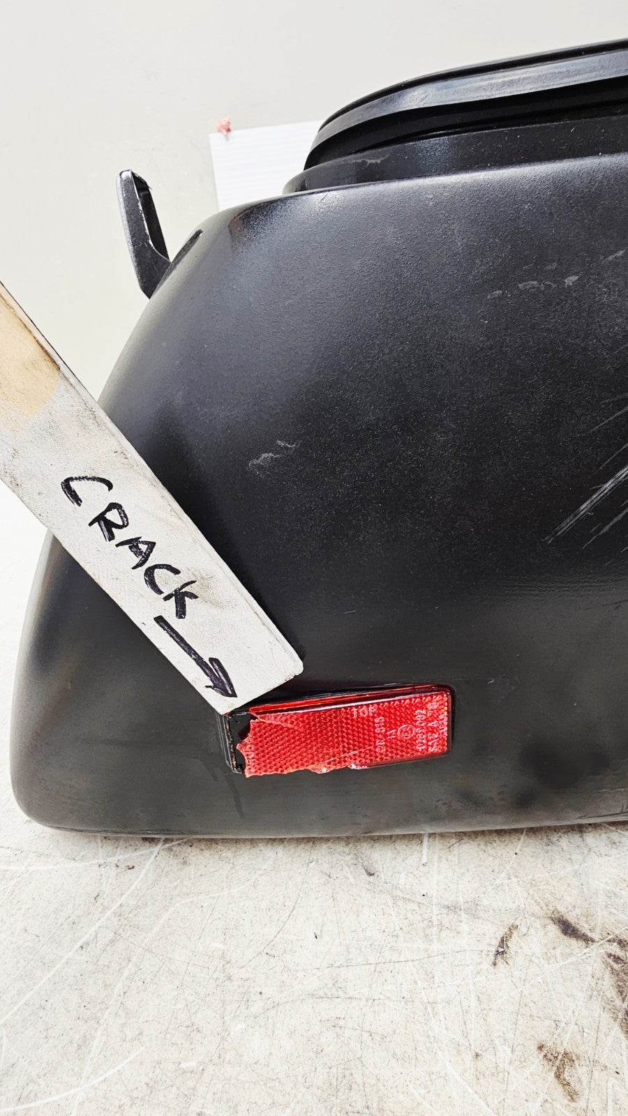 2000 HONDA VALKYRIE INTERSTATE Right Saddlebag Hard Side No Lid