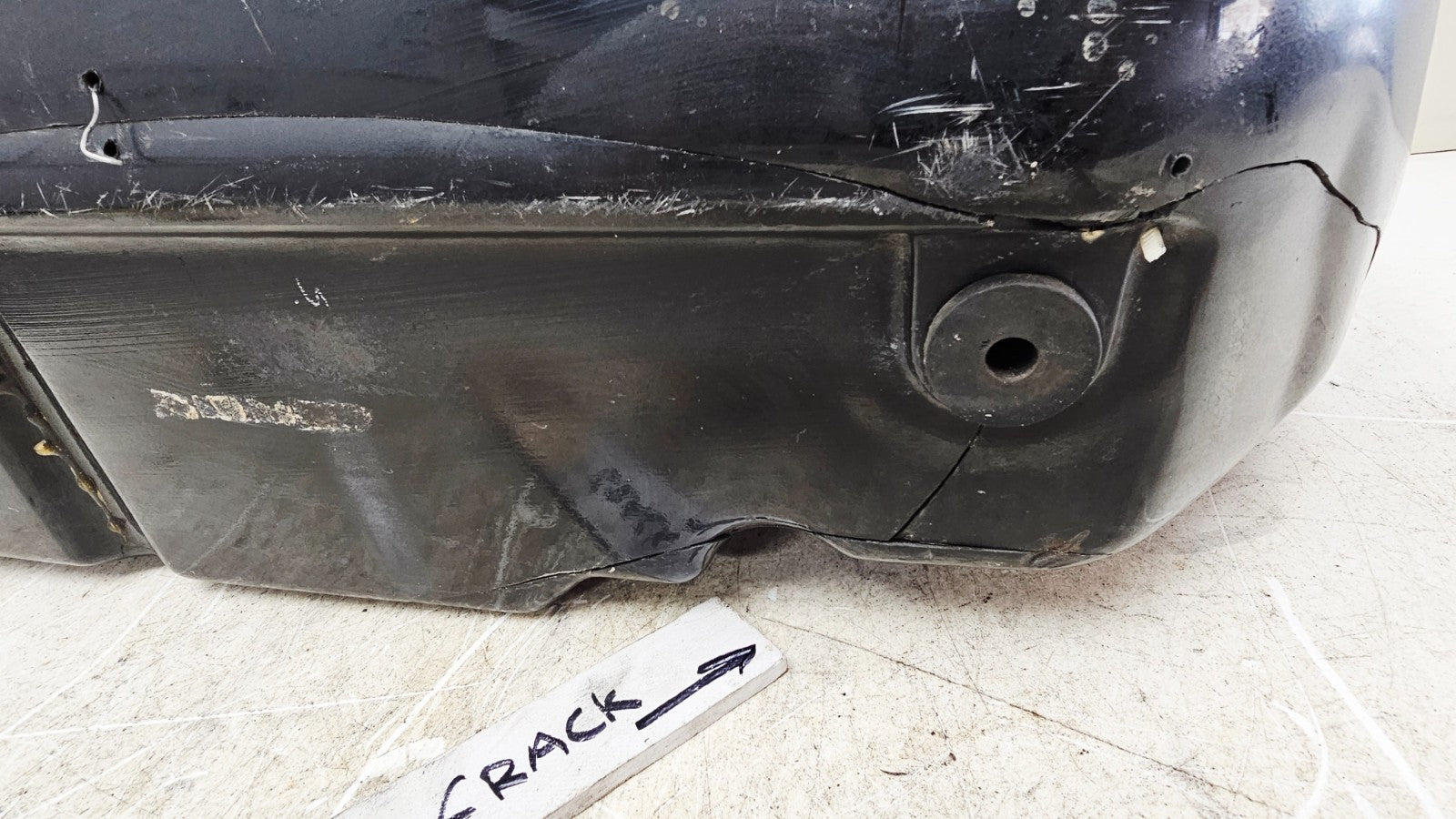 2000 HONDA VALKYRIE INTERSTATE Right Saddlebag Hard Side No Lid