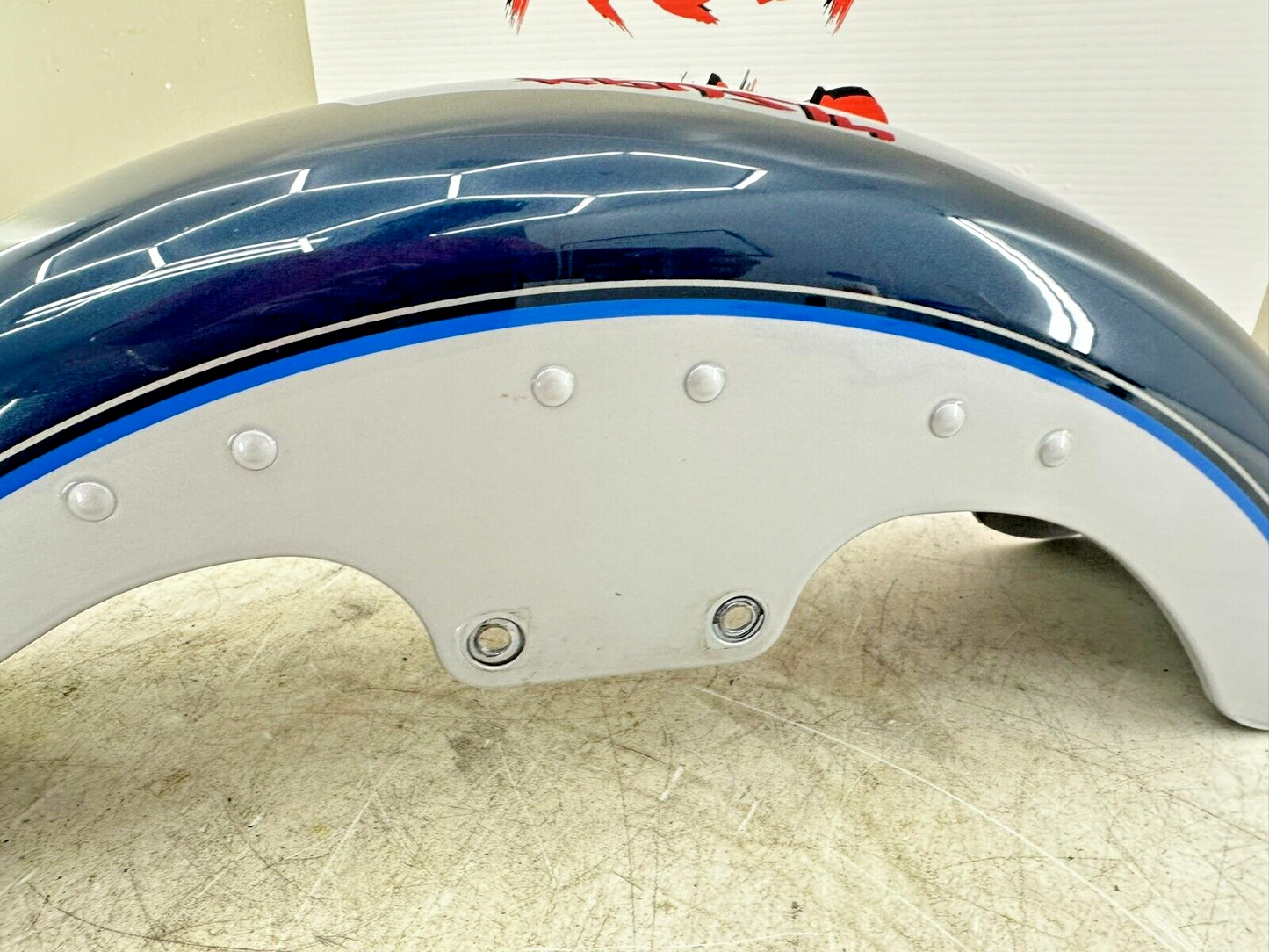 2002 HARLEY SOFTAIL Fatboy Front Fender OEM Paint