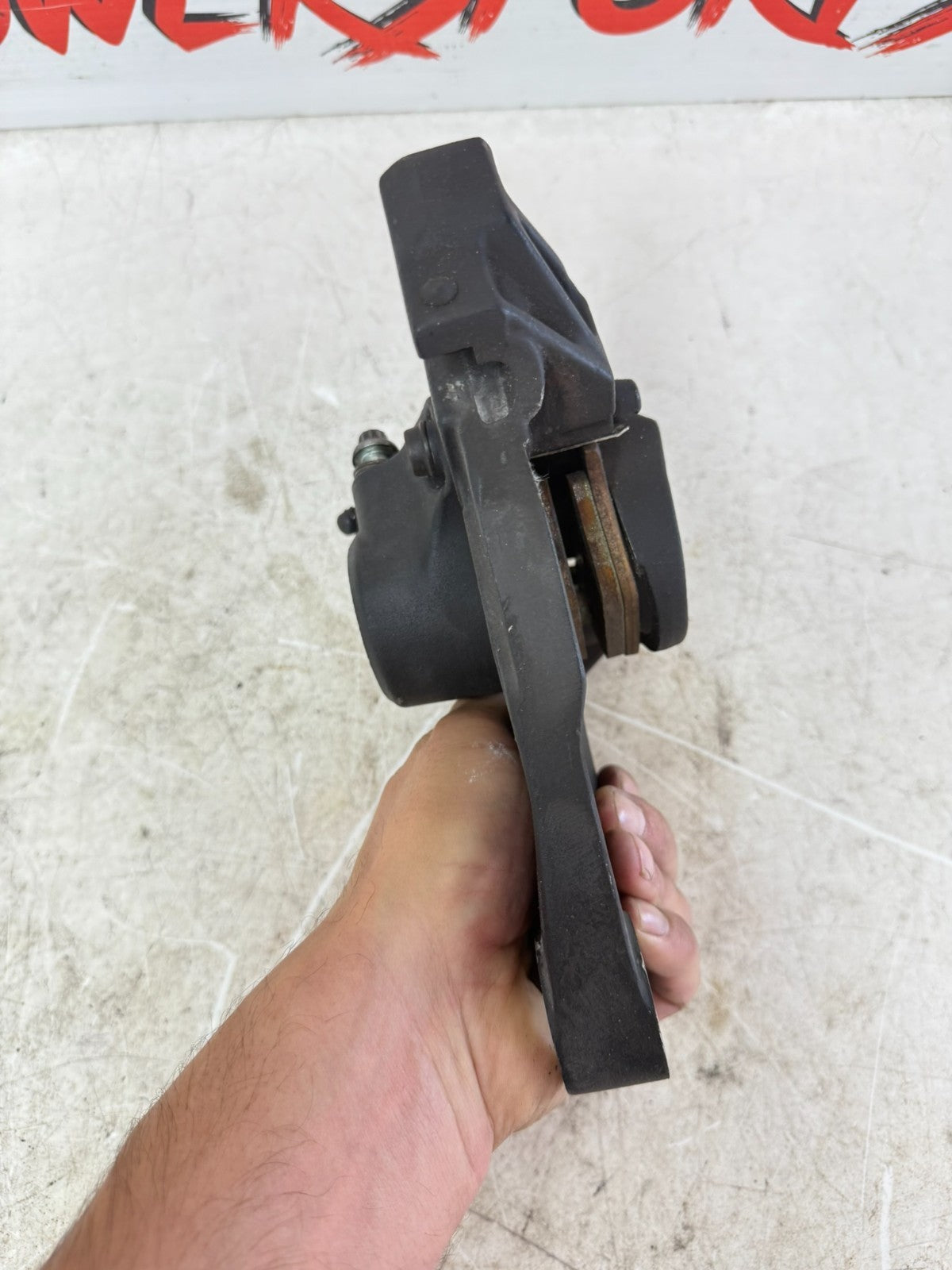 1997 HARLEY DAVIDSON SOFTAIL Rear Brake Caliper & Mount Mounting Bracket