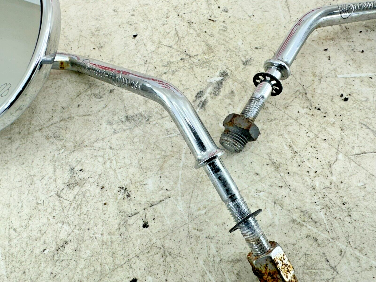 2001 HARLEY DAVIDSON SOFTAIL Mirror Right Left Rear View