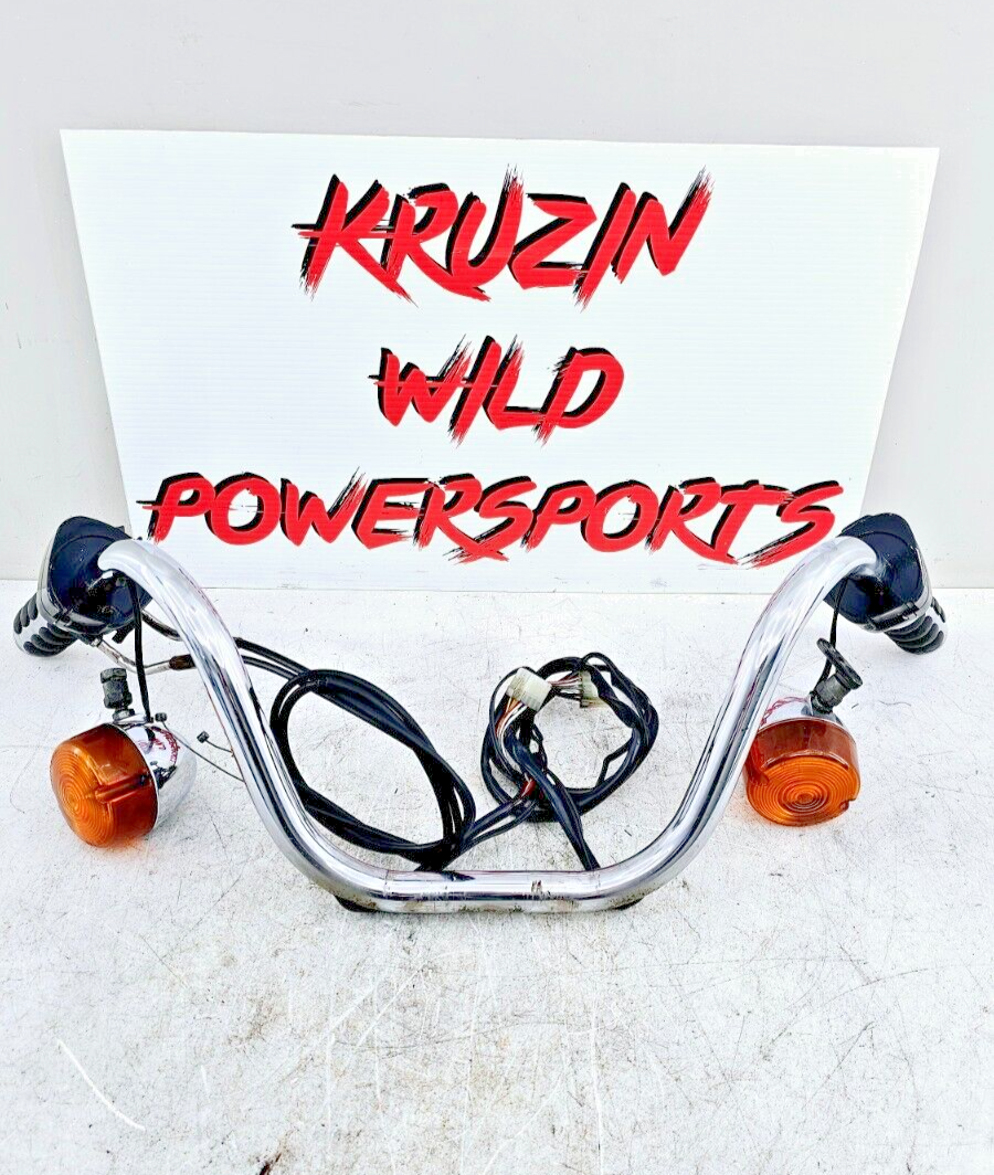 1995 HARLEY DYNA CONVERTIBLE Handlebar Control Switch Housing Grips +Turn Signal