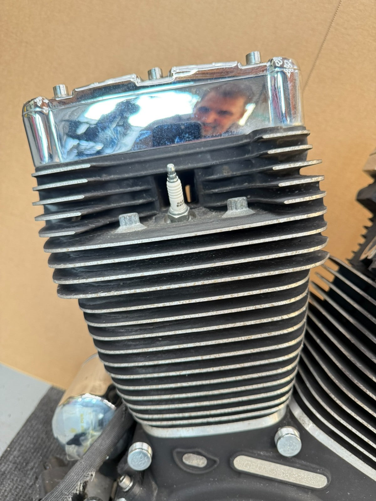2003 HARLEY DYNA WIDE GLIDE Engine Motor Twin Cam 88 1450 Runs see video