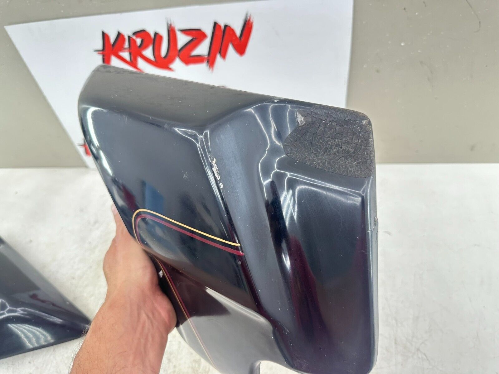 1999 HARLEY FLH ELECTRA GLIDE OEM HD Right Left Sidr Cover Fiaring