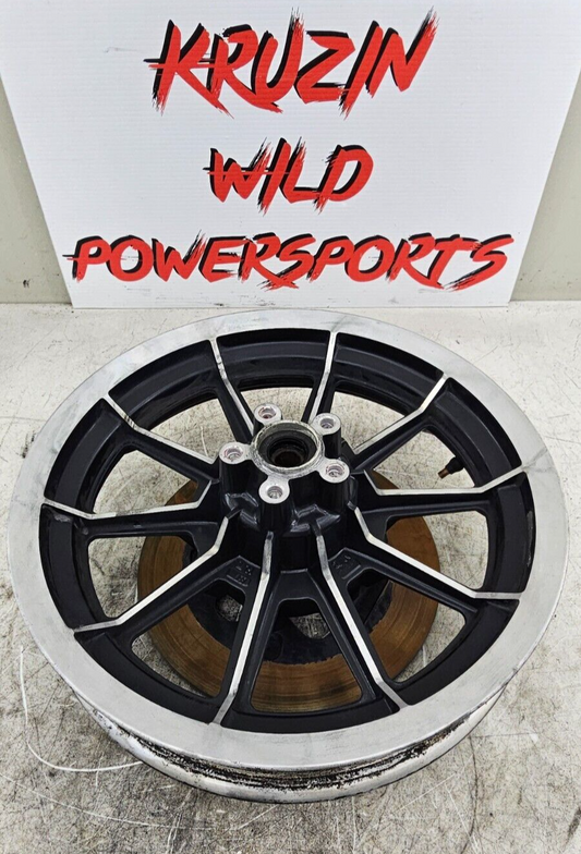 1994 HARLEY FLH ELECTRA GLIDE 16" Rear Back Wheel Rim 10 Spoke Mag 99 down