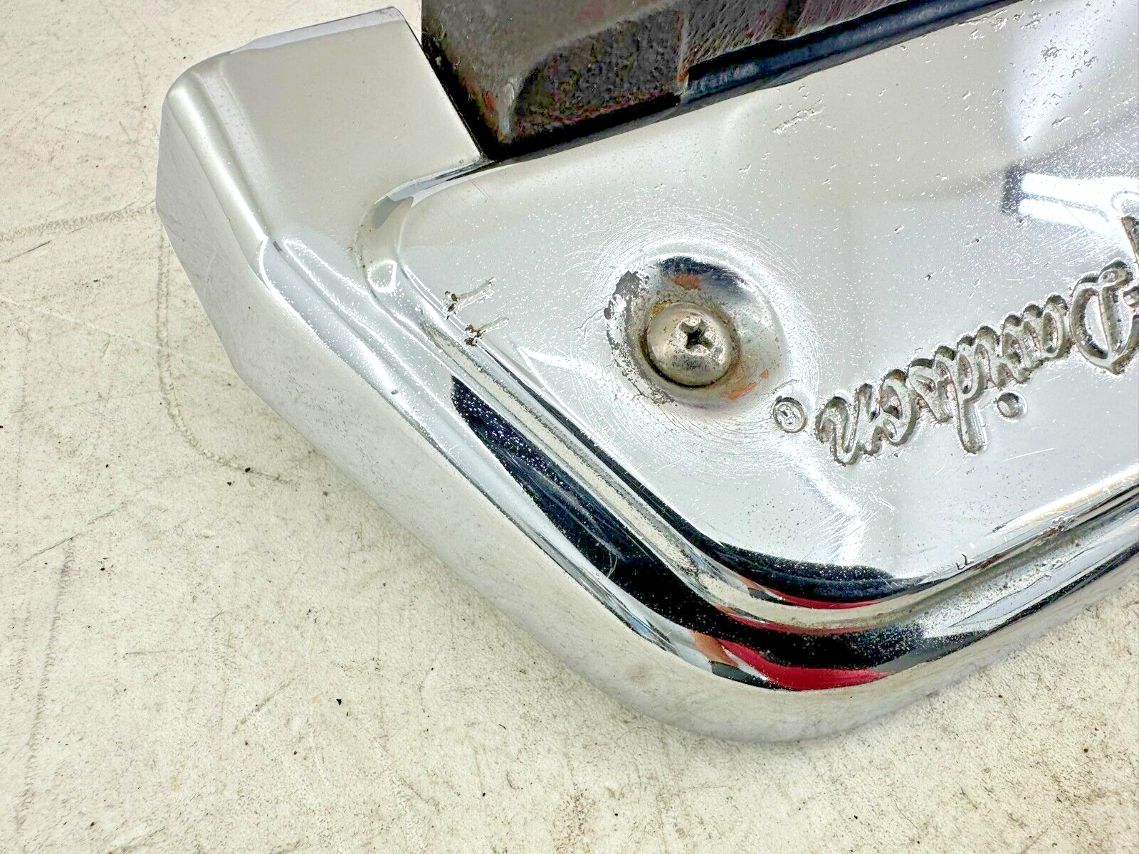 1995 HARLEY SOFTAIL OEM HD Passenger Floorboards Footrest W/ Hardware