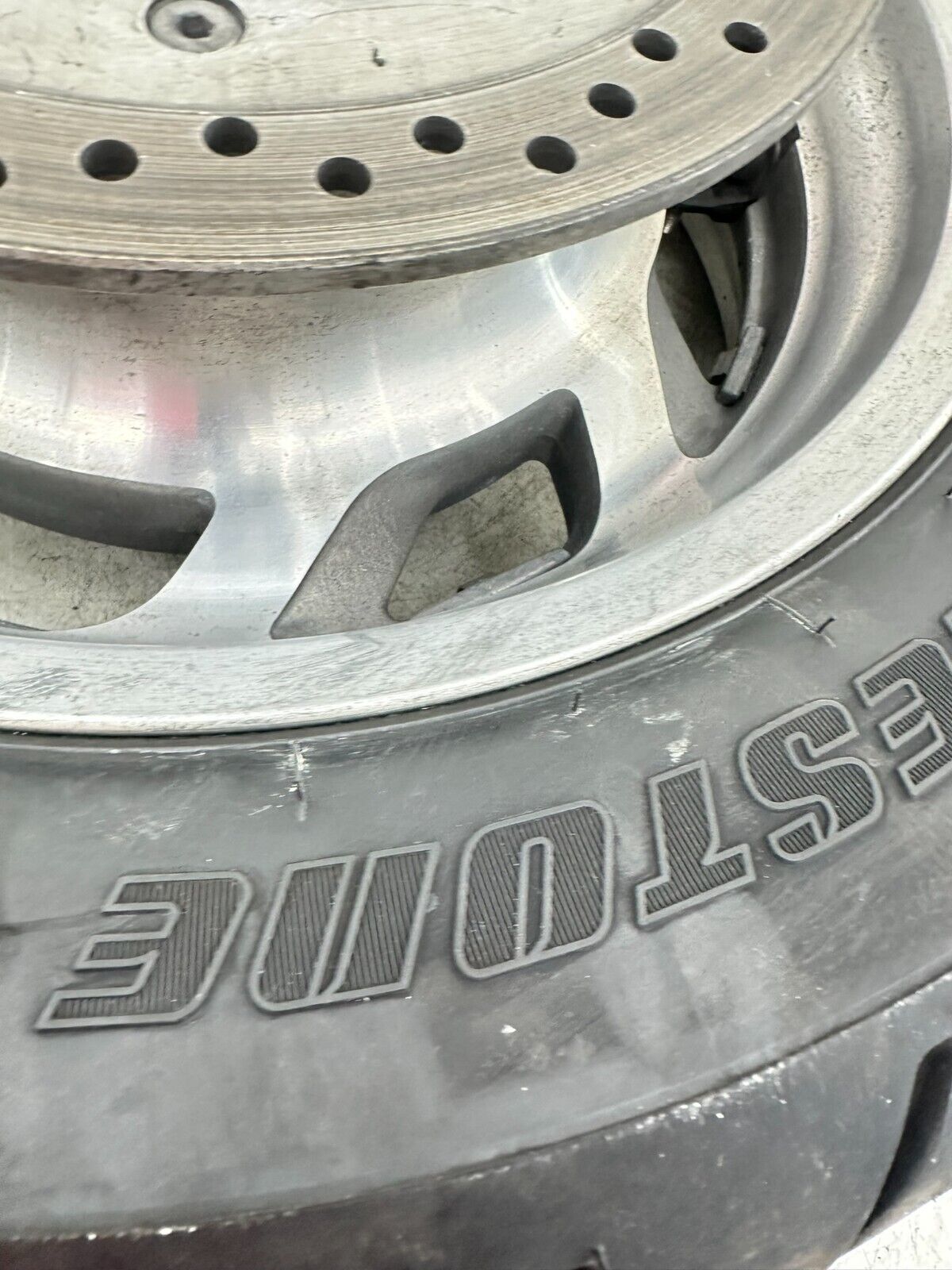 1999 HONDA VALKYRIE INTERSTATE Rear Wheel Rim Tire