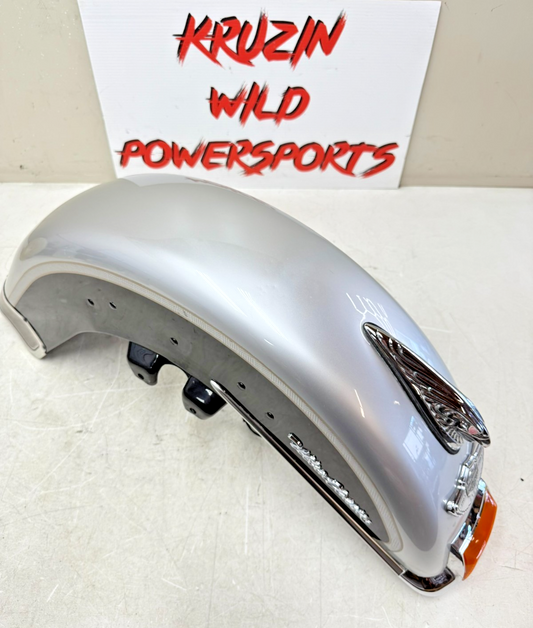 2003 HARLEY ELECTRA GLIDE Front Fender + Emblem 100th Anniversary 