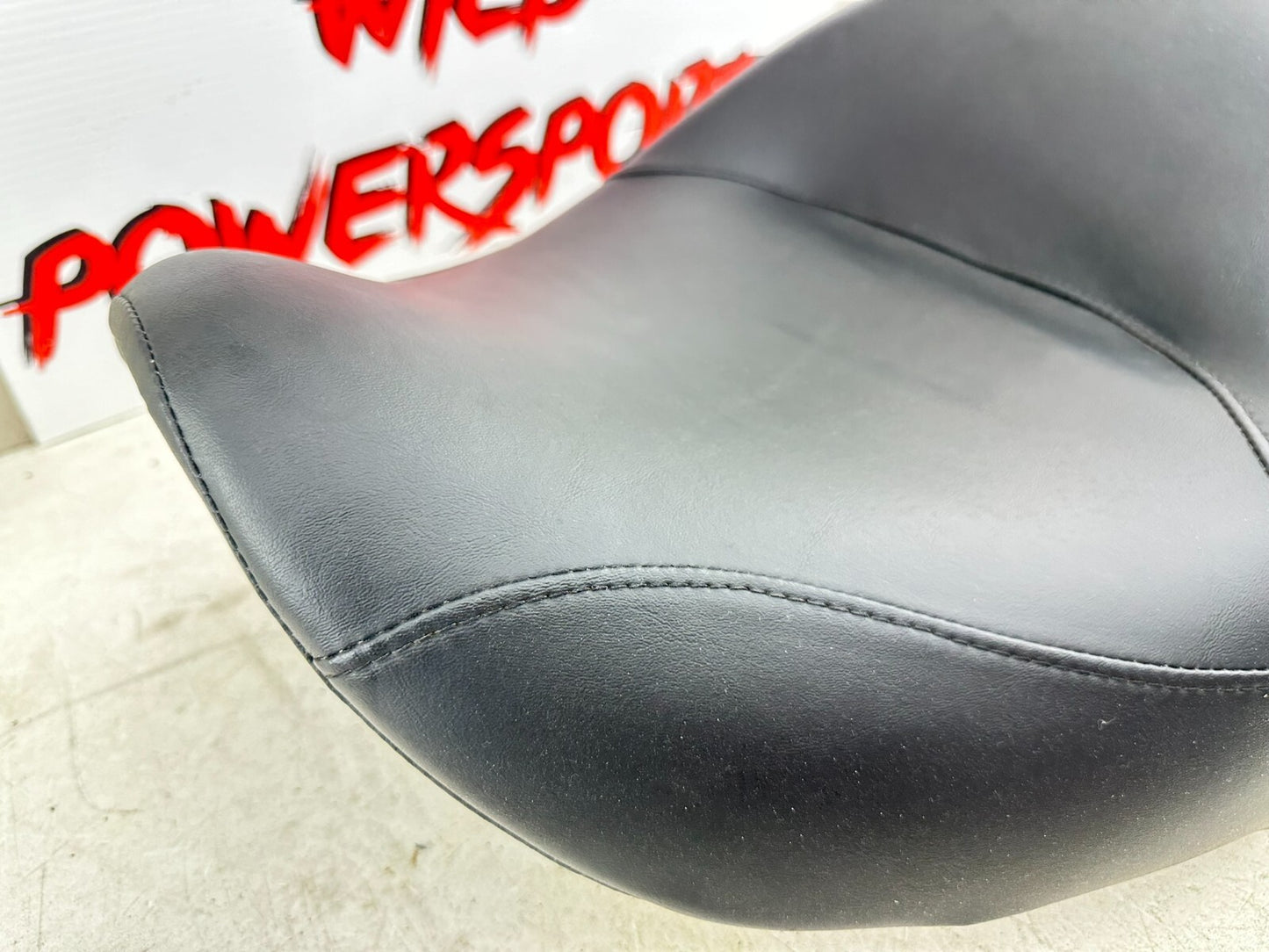 1999 HARLEY DYNA OEM HD Driver Passenger Seat Saddle Black NOS