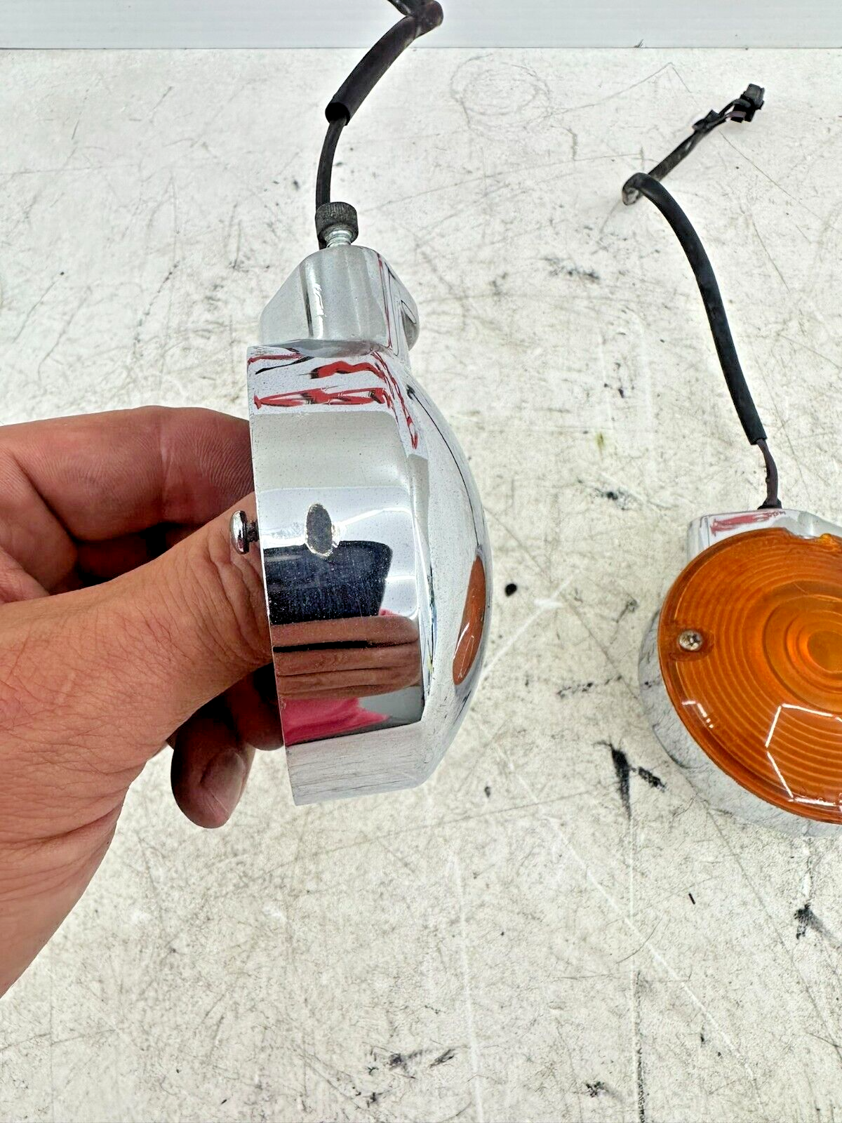 1999 HARLEY FLH ELECTRA GLIDE Front Rear Turn Signal Housing Case