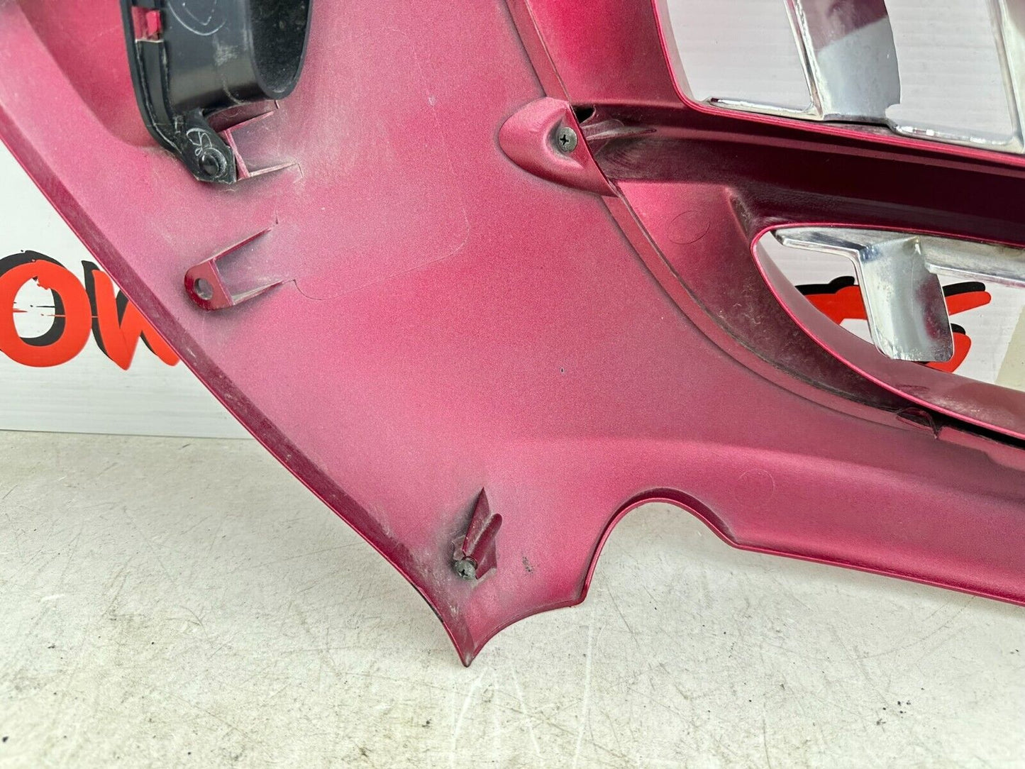 2004 Honda Goldwing GL1800 Red Right Side Headlight Fairing Cowl Panel