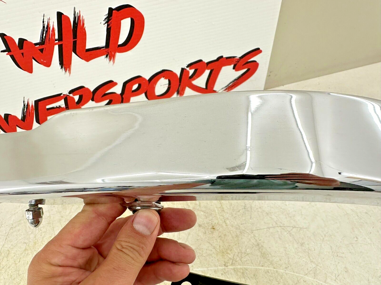 1999 HARLEY SOFTAIL Chrome Upper Belt Cover Guard + Plastic Cover