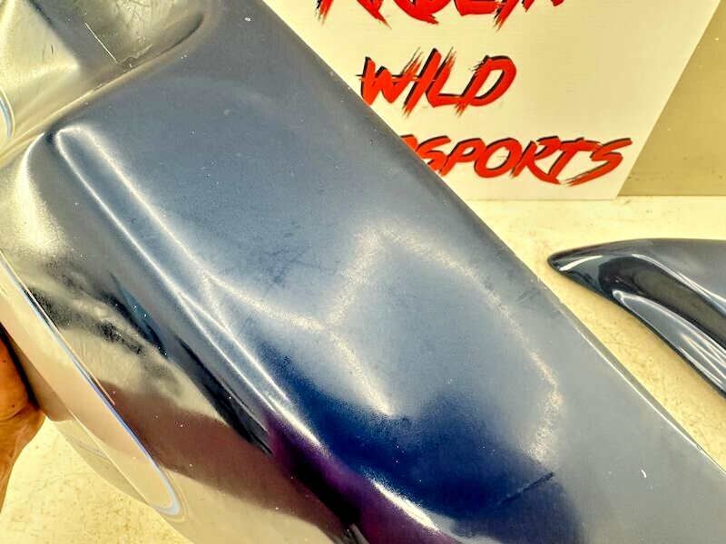1999 HARLEY FLH ELECTRA GLIDE OEM HD Right Left Side Cover Cobalt Blue Diamond