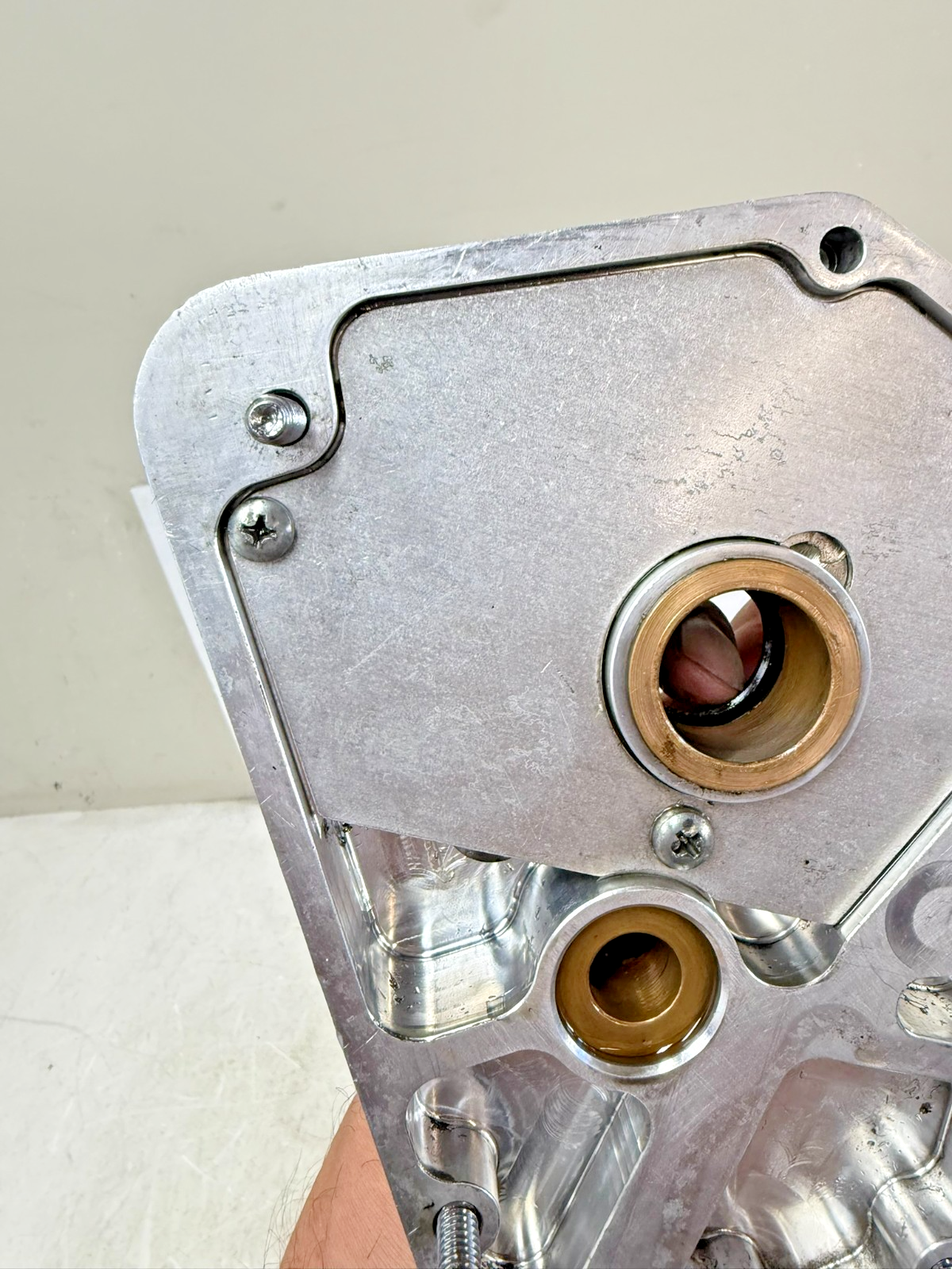 1997 HARLEY DAVIDSON SOFTAIL EVO Billet Aluminum Engine Nose Cone Cam Cover S&S?