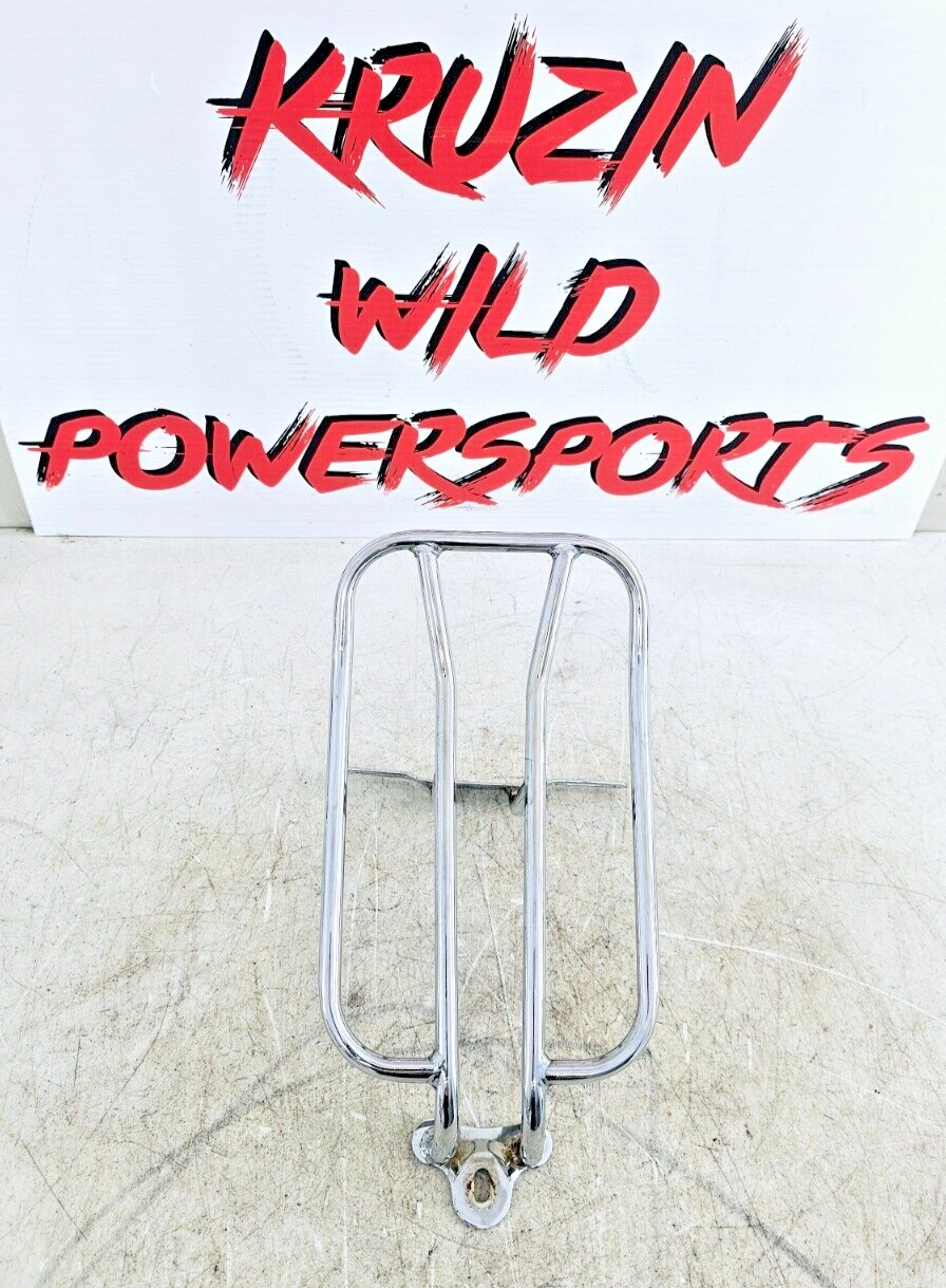 1999 HARLEY DYNA CONVERTIBLE Chrome Rear Fender Luggage Rack