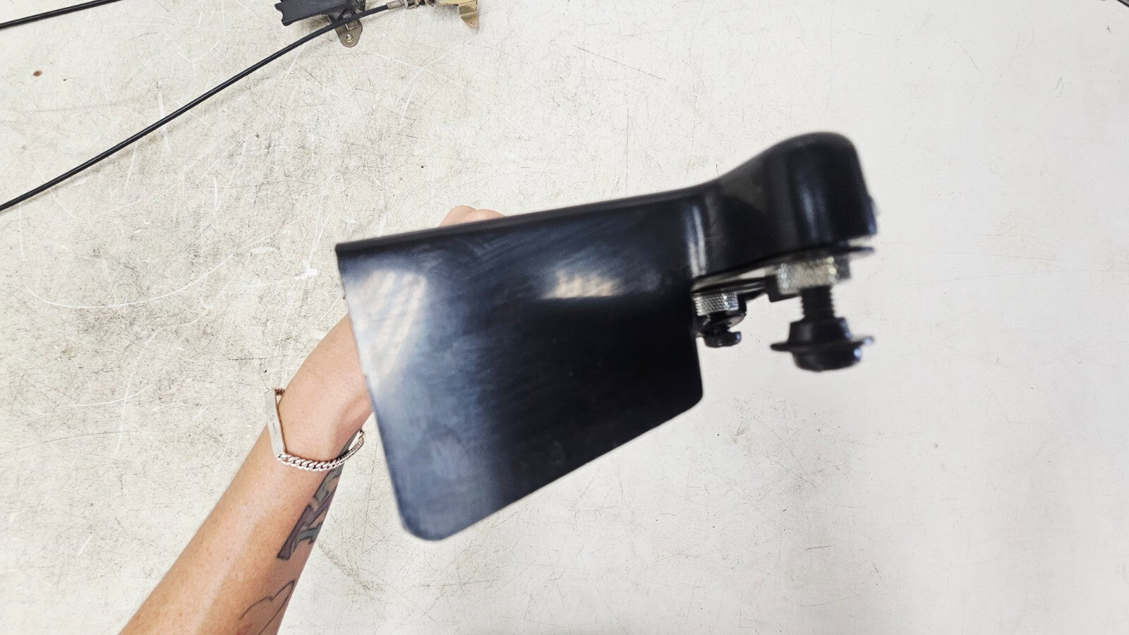 1995 HONDA GOLDWING GL1500 Trunk Saddlebag Lock Latch Release Cover Lever