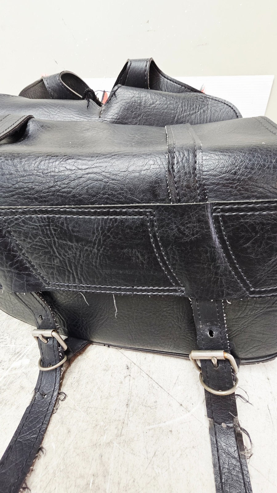 1990 Harley FXR FXRT FXRD FXRS FXLR FXRC Leather Saddlebags Throw Over