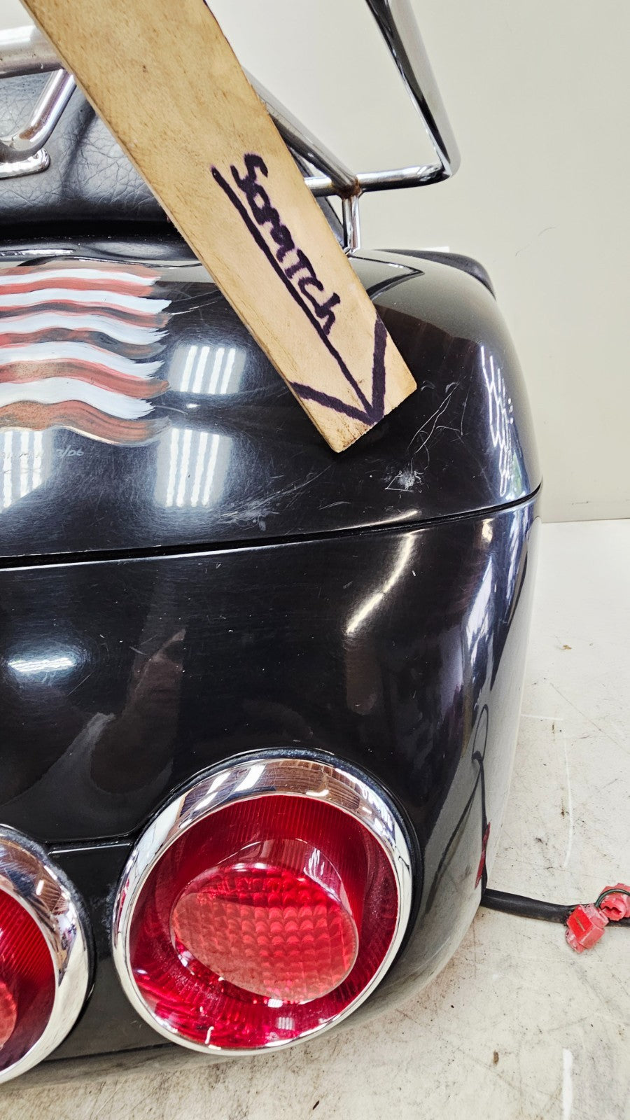 2000 HONDA VALKYRIE INTERSTATE Rear Back Trunk Luggage Speaker Lid Storage Box