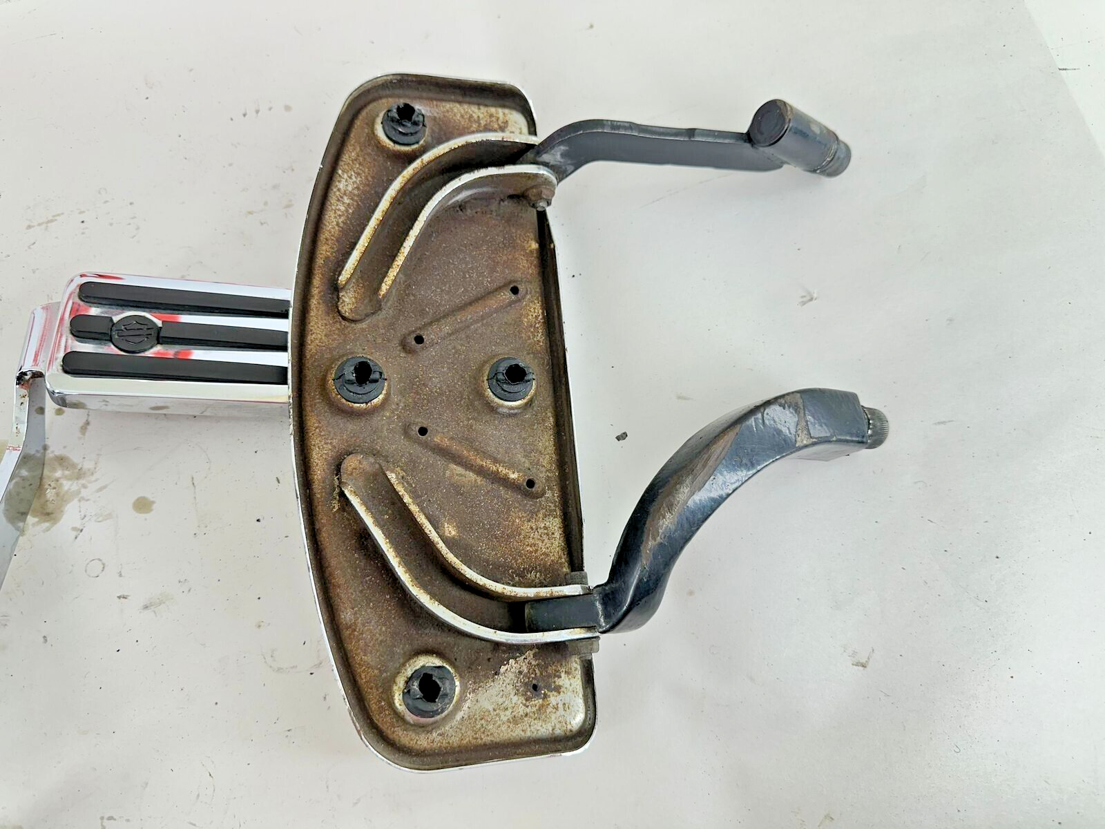1999 HARLEY ELECTRA GLIDE Driver Floor Boards Shifter Brake Pedal + Master
