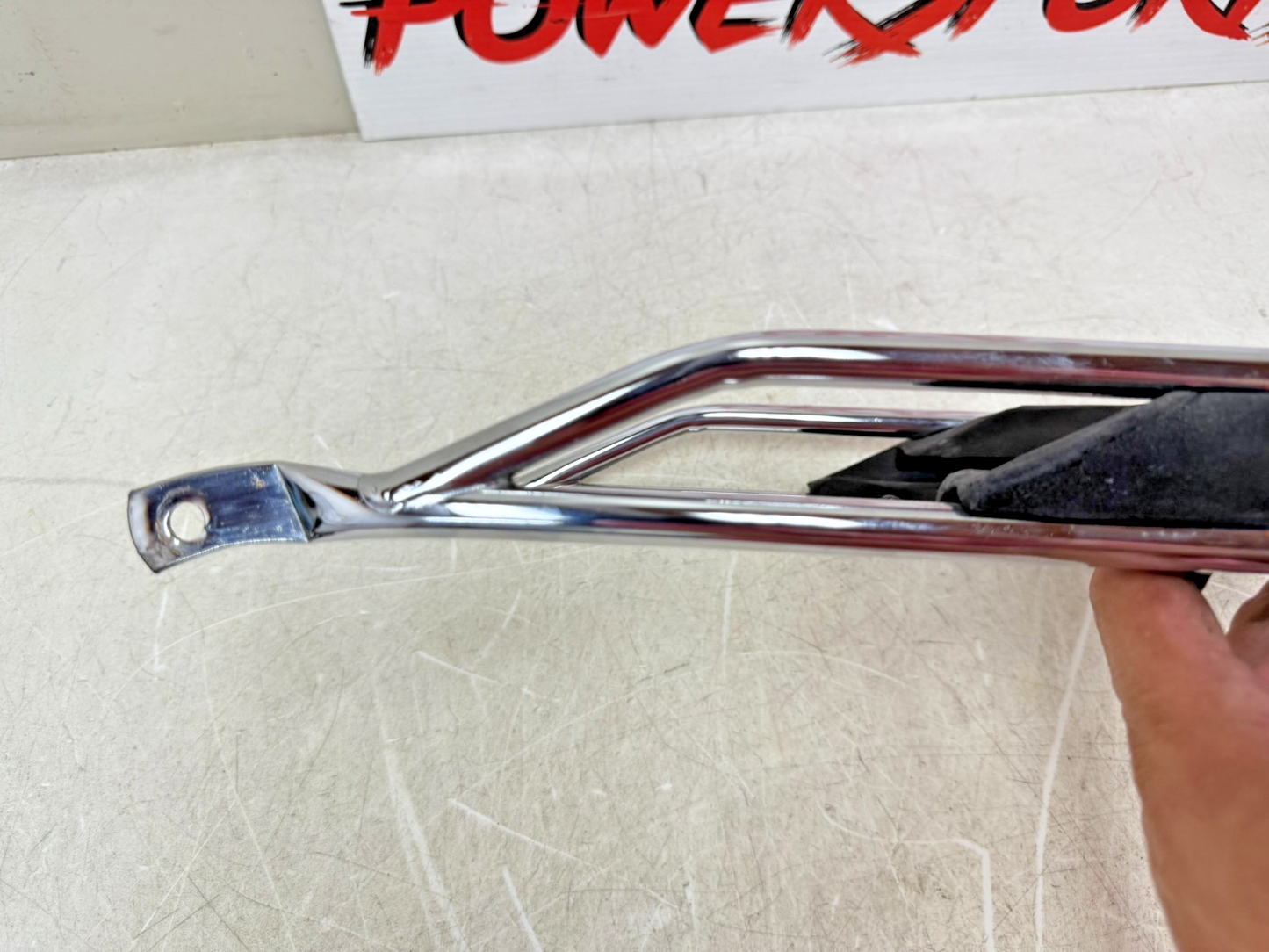 2003 HARLEY ELECTRA GLIDE Front Fender Bumper Trim Rail Guard w/ Reflector