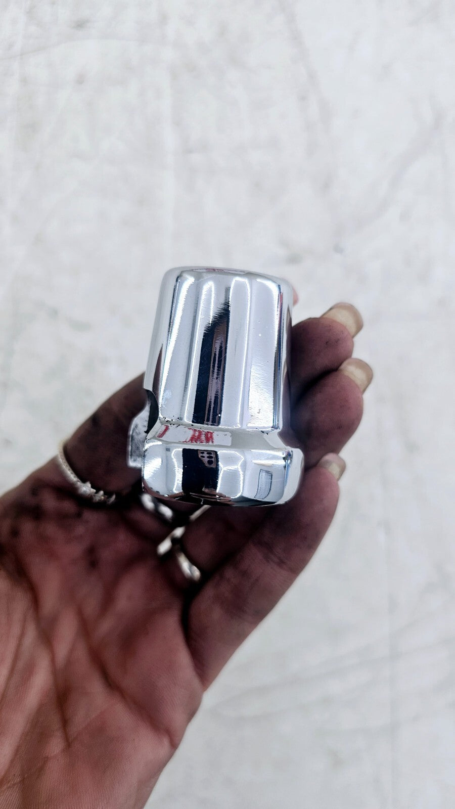 1997 HARLEY SOFTAIL Oil Pressure Sending Unit Chrome Cover