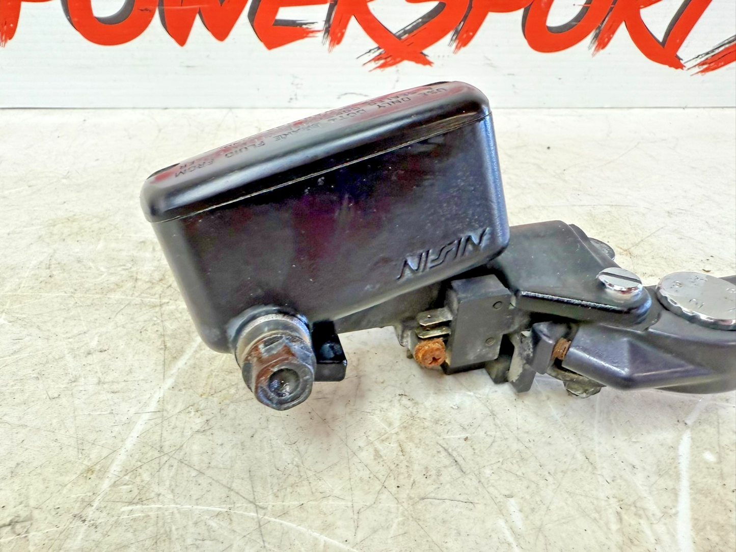 2002 Honda Goldwing GL1800 Front Brake Master Cylinder + Handle Lever