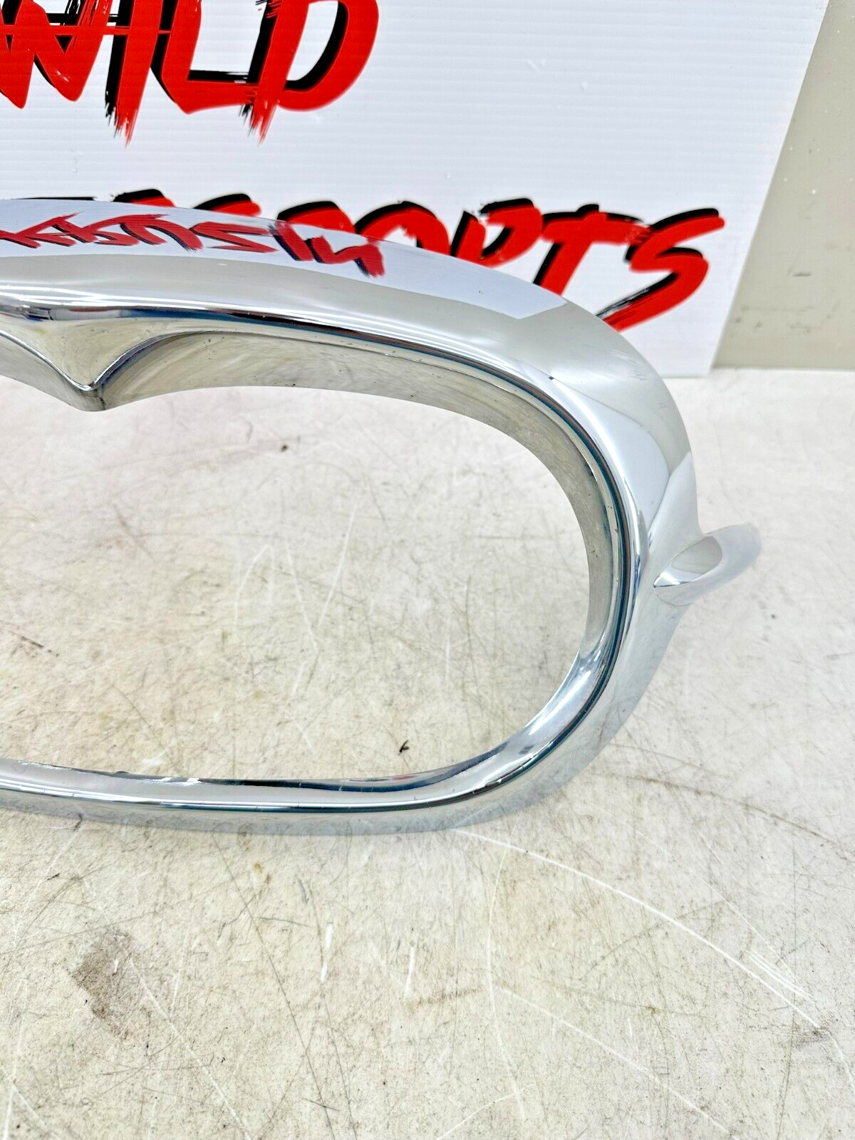 1999 HONDA VALKYRIE INTERSTATE Chrome Headlight Trim Garnish Surround