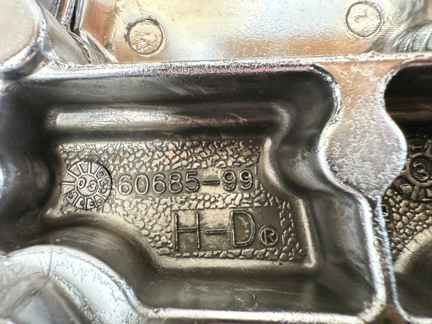 2003 HARLEY ELECTRA GLIDE Outer Primary Clutch Chrome Cover 100 Anniversary